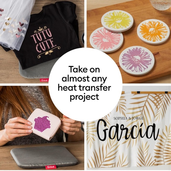 Cricut EasyPress™ 2, Raspberry - 12" x 10" - Picture 3 of 11